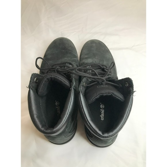 Timberland Women's Londyn Sneaker Boot Black Nubuck, Size 8 - Picture 2 of 7